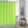 meioro Tende da Doccia a Tinta Unita,Peva Impermeabile Tenda da Bagno Include Ganci per Tende, Antimuffa Tenda Doccia Fodera per Vasche da Bagno (Verde, Larghezza 120cm x Altezza 180cm)