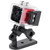 Oumij Mini Fotocamera Portatile Action Cam WiFi HD 1080P Action Camera Kit Videocamera Sportiva con Supporti(Rosso)