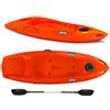 Big Mama Kayak Kayak 1 posto Jolly 2.0 Big Mama Kayak canoa 260 cm + 1 gavone + 1 pagaia in omaggio (PACK 1) Made in Italy - ARANCIONE