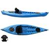 Big Mama Kayak Kayak monoposto Privat 2.0 Big Mama Kayak canoa da 295 cm + 2 gavoni + 1 seggiolino (PACK 2) - AZZURRO