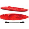 Big Mama Kayak Kayak 1 posto Skippy 2.0 Big mama kayak - canoa 305 cm con 1 posto adulto + 1 posto bambino + pagaia (PACK 1) - ROSSO