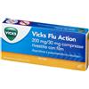 Vicks Flu Action 200 mg/ 30 mg Ibuprofene Pseudoefedrina 12 Compresse