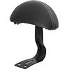 LOVIVER Sedile Schienale Supporto Sella Resto Cuscino di Sicurezza Cuscino per Auto Elettrica Moto Scooter Schienale Sedile Bici con Schienale per Scooter, Nero