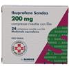 SANDOZ SpA IBUPROFENE SAN*24CPR RIV 200MG