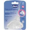 chicco Tettarella anti-colica per cibo denso in silicone, 4 pezzi