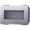 Ettroit Segnapasso Led 3 moduli 2,4W da incasso per scatola 503 grigio IP20 Bianco caldo 3000K compatibile anche con BTicino Livinglight