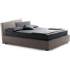 Samoa Letto king size LINK imbottito con o senza contenitore da 200x215/225 cm