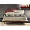 Samoa Letto king size LINK AUTOPORTANTE imbottito senza contenitore da 200x212/222 cm - IN PROMOZIONE FINO AL 20/07