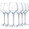 Chef & Sommelier Collection Open Up - 6 bicchieri da vino da 40 cl in cristallino Universal moderni ed eleganti, made in France confezione rinforzata