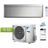 daikin CLIMATIZZATORE CONDIZIONATORE DAIKIN BLUEVOLUTION INVERTER STYLISH SILVER 18000 BTU WI-FI A++ R-32 FTXA50AS