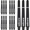 Unicorn unisex Gripper 4 shaft, Confezione da 1 (15 pezzi), nero, M