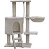 KATIDO Tiragraffi per gatti 96 cm beige