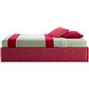 Samoa Letto singolo TWICE SOMMIER imbottito con rete da 100x200/210 cm