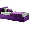 Samoa Letto singolo TWICE imbottito con rete da 90x200/210 cm
