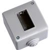 Ettroit Cassetta esterna 1 modulo custodia IP40 per pulsanti compatibile anche con Matix