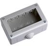 Ettroit Cassetta esterna 4 moduli custodia IP40 per pulsanti compatibile anche con Matix