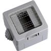 Ettroit Cassetta esterna 1 modulo custodia IP55 per pulsanti compatibile anche con Matix