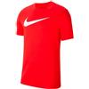 NIKE MAGLIA MANICA CORTA PARK 20 BAMBINO ROSSO BIANCO [25132]