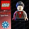 LEGO ⭐ LEGO Tony Stark sh850 Dark Bluish Gray sh0850 Iron Man Minifigure Marvel 76210