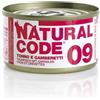 Natural Code 09 Tonno e Gamberetti in Acqua di Cottura - Natural Code - 09 Tonno e Gamberetti - 85GR