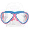TINAYAUE Occhiali da nuoto per bambini, anti-UV, occhiali da maschera subacquea in silicone, anti-appannamento, occhiali da piscina, design animato, maschera in vetro regolabile, piscina, nuoto 8-16 anni