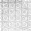 SaRani Tovaglia Copertura Tavola Plastica Plastificata Fantasia Ricamato Bianco Altezza 140 cm (Rettangolare x 6 (140 - 180 cm))