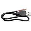 OMNITRONIC Cable USB-A to 2x open wires 30cm