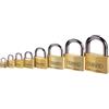 Abus 04823 - Lucchetto in ottone con gambo in acciaio INOX