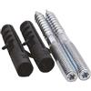 Sanitop-Wingenroth 2 viti prigioniere con tassello, 10 mm, M8 x 50 mm, in acciaio zincato, 104029