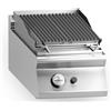 Ristosubito Griglia a gas pietra lavica 1 zona di cottura MDLR Modello CL9040GRLIT