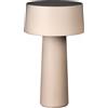 VESTA Lampada Da Tavolo Mush Battery Tortora