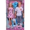 TOYS ONE Simba Toys Steffi Love Cinema 2 Bambole con Accessori