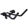 BBB Cycling AeroBase BHB-52 - Prolunghe Manubrio Triathlon in Alluminio con Curva Ergo per Bici da Corsa - Poggiagomiti EVA Regolabili - Compatibili con Manubri 25.4/31.8 mm