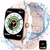 Loddery Smartwatch Uomo Donna, 1,85'' Loddery Orologio Smartwatch con Alexa Chiamata Bluetooth e Risposta Vivavoce, Smart Watch con Contapassi, Cardiofrequenzimetro da Polso, Orologio Fitness per Android iOS