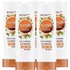 Sunsilk 5x Sunsilk Ricarica Naturale Balsamo Fortificante con Olio d'Argan e di Mandorle per Capelli Fragili e Sciupati - 5 Flaconi da 200 ml