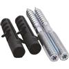 Sanitop-Wingenroth 2 viti prigioniere con tassello, 10 mm, M8 x 50 mm, in acciaio zincato, 104034