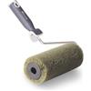 Boldrini Rullo Professionale Completo di Manico - 23 cm, Pelo 21 mm - Ideale per Idropitture Lavabili o Quarzi Interni & Esterni - Per Ruvide o Poco Ruvide