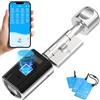 WE.LOCK WELOCK SECBN51 Serratura smart Serratura Impronta Digitale, con scheda RFID,APP Serratura biometrica con WiFi,serratura elettronica cilindro,serratura con impronta digitale per la porta d'ingresso