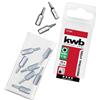 kwb Set universale di bit 10er Torx 15 in acciaio industriale, 25 mm, 1/4'' esagono incassato