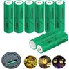 IWANGDO Batterie ricaricabili AA 300mAh, HR6 per luci solari da esterno da giardino,pre-caricate,confezione da 8
