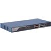 Hikvision Digital Technology DS-3E1318P-EI Switch di Rete Fast Ethernet 10-100 Supporto Power Over Ethernet Poe Blu