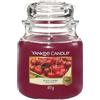 Yankee Candle Candela profumata in giara media | Amarena | Durata Fino a 75 Ore
