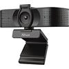 Trust Teza Webcam per PC 4K Ultra HD, 3840x2160, 2 Microfoni e Messa a Fuoco Automatica, USB Plug & Play, Web Camera per Teams, Zoom, Skype, Portatile, Laptop, Mac, Macbook - Nero