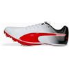 PUMA Scarpe da atletica leggera evoSPEED Electric Sprint 14, Bianco/Nero/Rosso/Altro