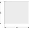 Tatonka Floorsheet Tyvek 3 - Sottomano per tenda (180 x 220 cm), ultraleggero, impermeabile, ritagliabile e con ingombro ridotto, privo di PFC/PFAS