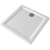 GEBERIT Piatto doccia 80x80 cm in gres porcellanato bianco lucido 60 Geberit