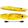 Big Mama Kayak Kayak 1 posto Skippy 2.0 Expedition Big mama Kayak - Canoa 305 cm con 1 posto adulto + 1 posto bambino + pagaia (PACK 1) - GIALLO