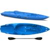 Big Mama Kayak Kayak 1 posto Skippy 2.0 Big mama kayak - canoa 305 cm con 1 posto adulto + 1 posto bambino + pagaia (PACK 1) - AZZURRO