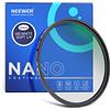 NEEWER Filtro Diffusore Morbido Bianco 1/4 Effetto Cinematografico Mistico Sfumato 55mm Ultra Sottile Idrorepellente/Antigraffio Vetro Ottico HD/30 strati di Rivestimento Nano da Video/Vlog/Ritratti