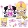 Rainbocorns Fairycorn Princess Series 6 Puppy - Peluche da collezione - Sorprese magiche principesse delle fate, peluche coccole, adesivi, (cucciolo)